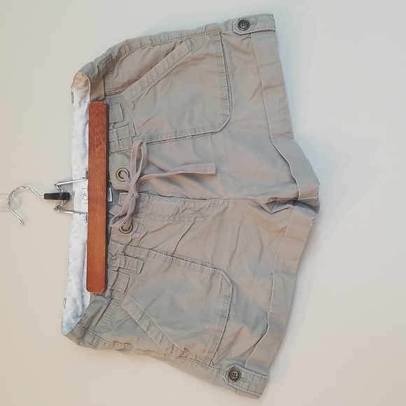 LOFT Shorts Bundle, Size 10, Khaki, Brown, Green - Picture 2 of 7